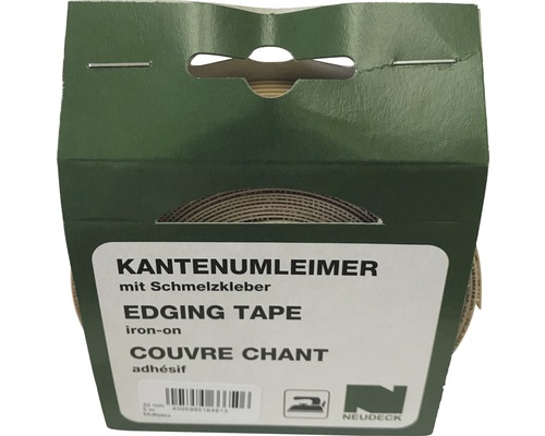 Kantenumleimer mit Schmelzkleber in einer Verpackung