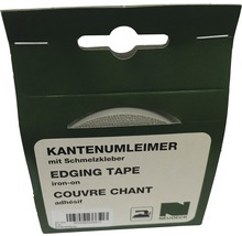 Kantenumleimer Edelstahlgrau mit Schmelzkleber 0,3x20x5000 mm-thumb-2