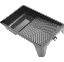 Bac à peinture en plastique avec zone d''essorage rainurée