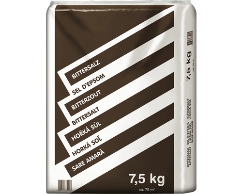 Sac de 7,5 kg de sel d''Epsom pour améliorer le sol