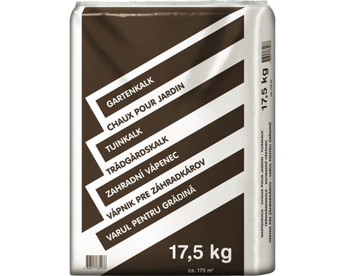 Sac de 17,5 kg de chaux pour jardin pour améliorer le sol