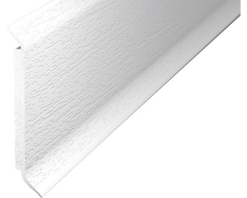 Plinthe en mousse rigide blanc 60x2500 mm