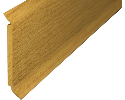 Plinthe mousse rigide chêne clair 60x2500 mm