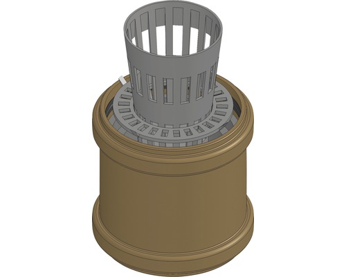 Hauraton Recyfix PRO Geruchsverschluss-Set senkrecht für Auslauf DN/OD 110 mm