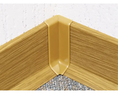 Coin de plinthe en plastique