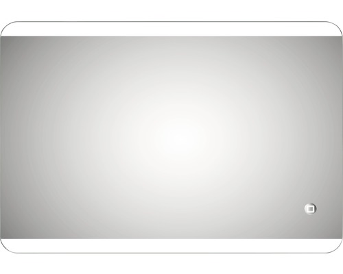 Miroir rectangulaire avec éclairage intégré