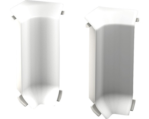 Angles intérieurs pour plinthe mousse rigide blanc (2 unités)