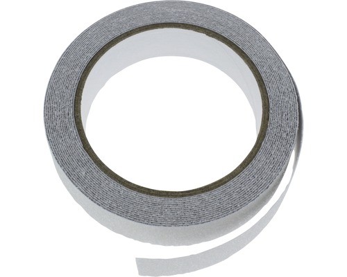 Tarrox Anti rutsch Band 5 m x 25 mm transparent selbstklebend Rolle doppelseitiges Klebeband