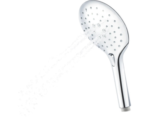 Handbrause mit Wasserstrahl