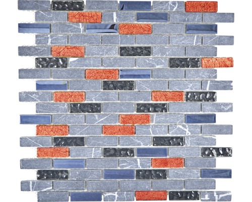 Mosaïque en céramique XCM IL027 29,8x30,4 cm Mosaïque effet pierre pour murs et sols
