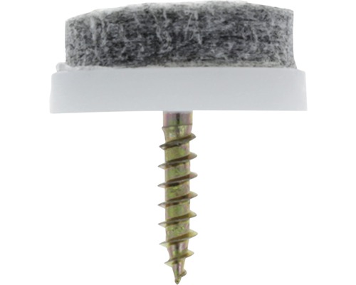 Filzgleiter mit Schraube zur Möbelbefestigung