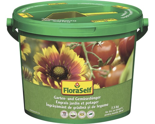 Garten Gemüsedünger FloraSelf 7.5 kg Garten Gemüsedünger FloraSelf 7.5 kg