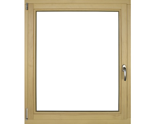 Fenêtre en bois pin, 100x120 cm DIN gauche
