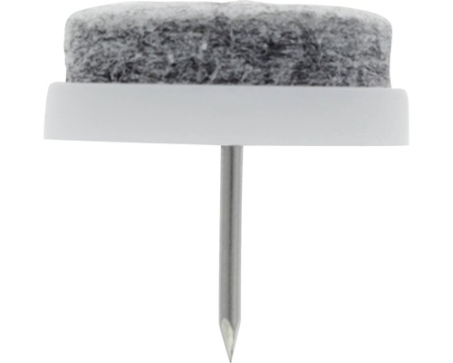 Filzgleiter mit Nagel zur Möbelbefestigung