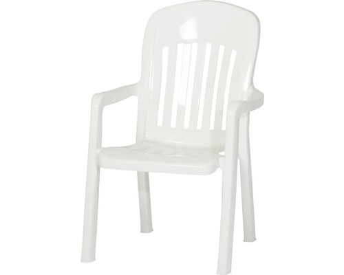 Chaise empilable Sieger Comtesse blanc