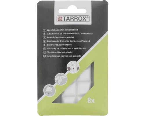 Tarrox Geräuschschutzpuffer, selbstklebend, 8 Stück