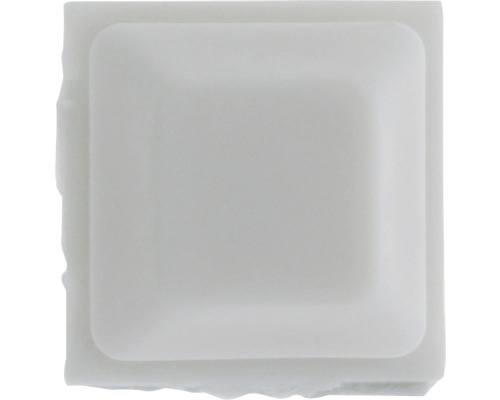 Weisse, quadratische Duschwanne