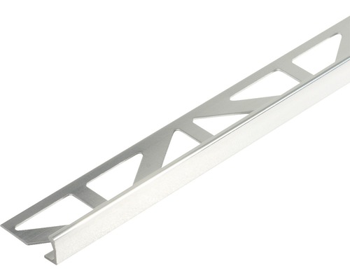Winkel-Abschlussprofil Dural Durosol DSAE 125 Länge 100 cm Höhe 12,5 mm alu-silber Fliesenprofil aus Metall