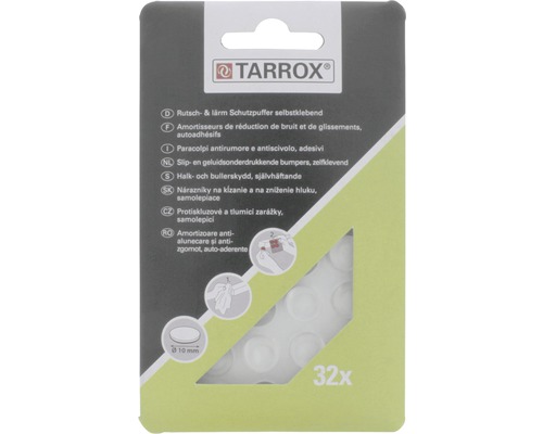 Tampons de protection antidérapants et antibruit autocollants Tarrox, 32 pièces