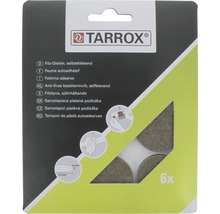 Tarrox Filzgleiter 33 x 6 mm rund braun 6 Stück selbstklebend