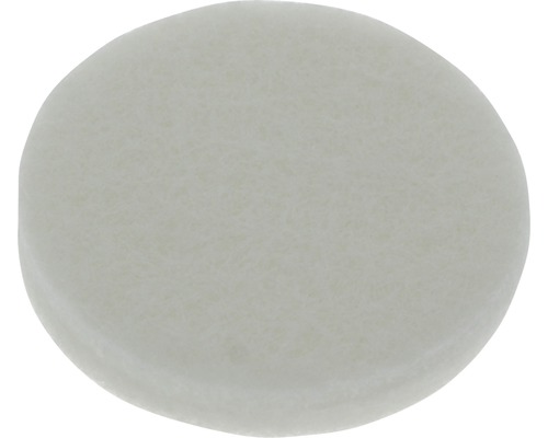 Tarrox Patin en feutre 28 x 6 mm rond blanc 8 pièces autocollant