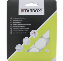 Tarrox Filzgleiter 28 x 6 mm rund weiß 8 Stück selbstklebend