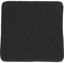 Tarrox Anti rutsch Gummi 25 x 25 mm schwarz 9 Stück selbstklebend - HORNBACH