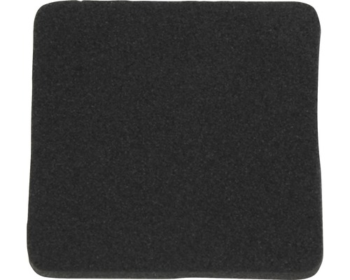 Tarrox Anti rutsch Gummi 25 x 25 mm schwarz 9 Stück selbstklebend