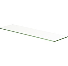 Glas-Regalboden Standard B 800 x T 200 x H 8 mm, klar-thumb-0