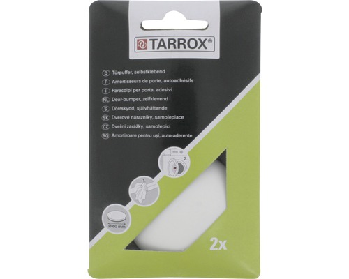 Butoirs de porte autocollants Tarrox, 2 pièces, diamètre 60 mm