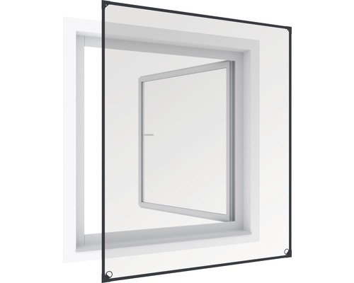 Insektenschutzgitter vor einem geöffneten Fenster