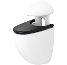 Dolle Regalclip verstellbar 6 - 20 mm weiss 2 Stück