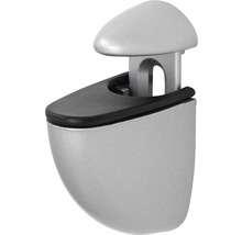 Dolle Regalclip verstellbar 6 - 20 mm silber 2 Stück