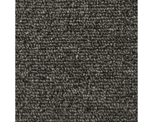 Spannteppich Schlinge Star grau FB82 400 cm breit (Meterware) Nahaufnahme eines grauen Teppichs