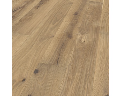 Parquet Ter hürne beige clair chêne plancher de maison de campagne brossé 2390 x 200 x 13 mm