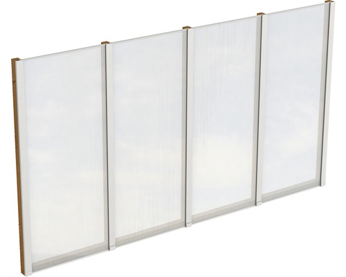 Paroi latérale SKAN HOLZ für Toiture pour terrasses indépendant 355x200 cm bois noyer Paroi latérale SKAN HOLZ für Toiture pour terrasses indépendant 355x200 cm bois noyer