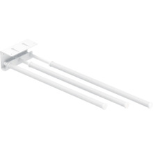 Teleskop-Handtuchhalter Trio weiss