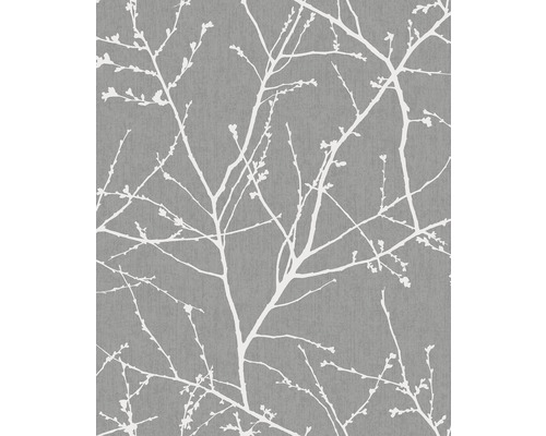 Papier peint 33-272 Innocence intissé branches gris foncé
