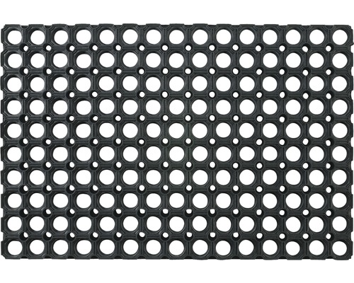 Gummiwabenmatte schwarz 40x60 cm