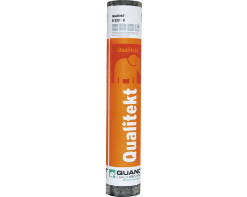 Feutre bitumé Quandt en bitume Qualitekt® R-333-8 sablé 10 x rouleaux d'1 m = 10 m²