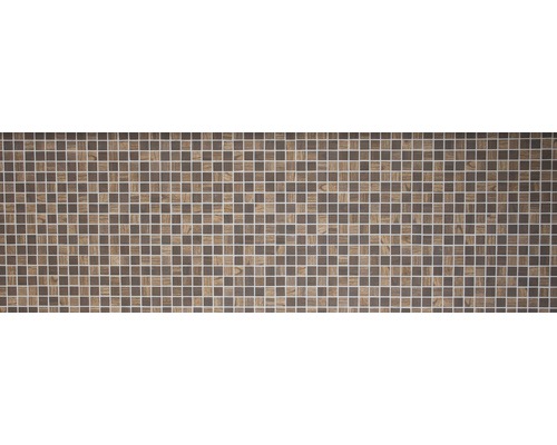 Mosaïque avec éléments carrés imitation bois