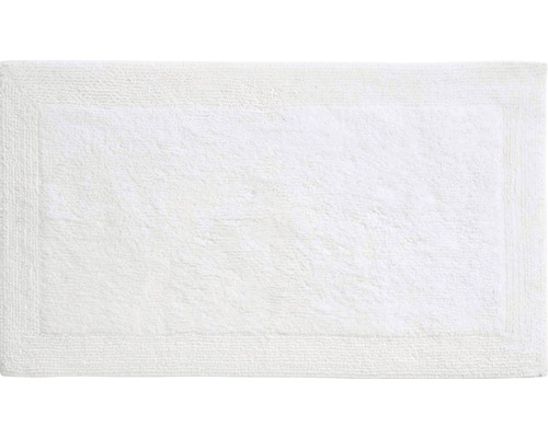 Tapis de bain Luxor blanc 70x120 cm