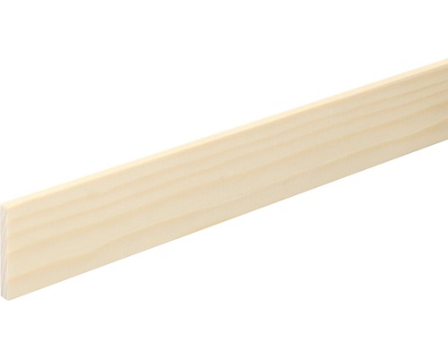 Baguette rectangulaire Konsta pin brut 5x40x2000 mm