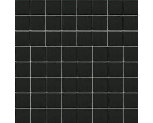 Mosaïque en céramique CD 192 30,5x30,5 cm noire Mur carrelé avec des carreaux carrés et sombres