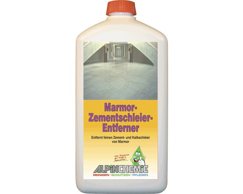 Nettoyant de voiles de ciment pour marbre, 1 litre Bouteille de nettoyant voile de ciment pour marbre