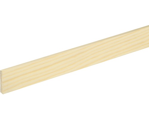 Baguette rectangulaire Konsta pin brut 5x30x900 mm