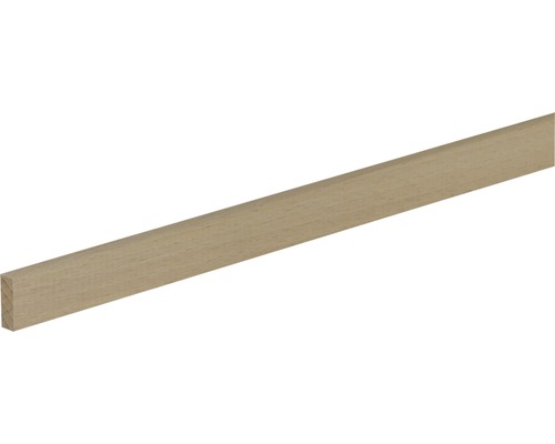 Tasseau Konsta hêtre brut 2400 x 20 x 9 mm Baguette en bois de bois non traité