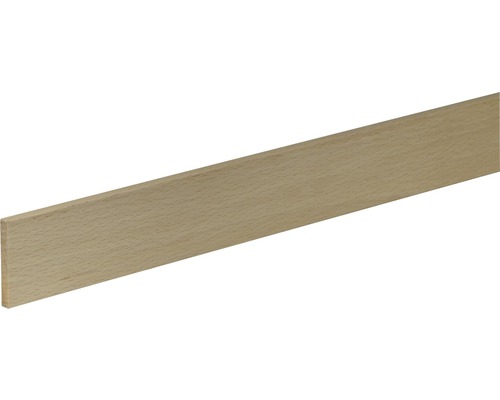 Konsta Rechteckleiste Buche roh 2400 x 60 x 9 mm Holzleiste