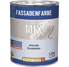 Fassadenfarbe in einer 1-Liter-Dose von Hornbach