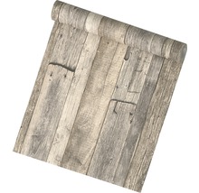 Rouleau de papier peint avec motif de planches de bois